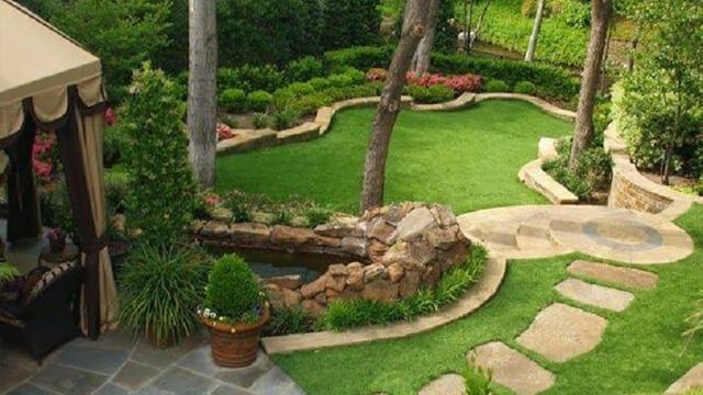 Landscaping Ideas for Your Backyard - creating a terrace in your back yard for more useable areas