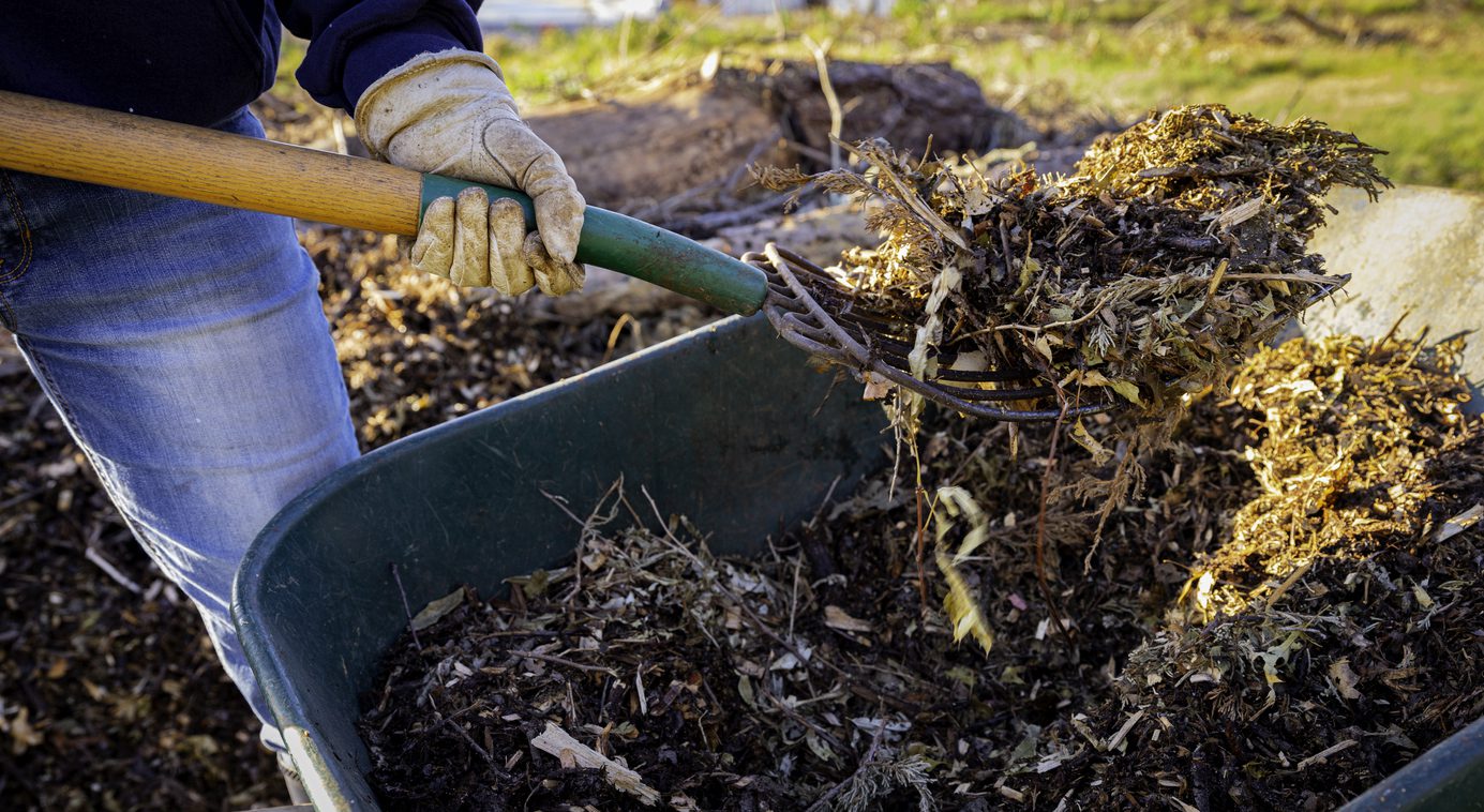 Recycle Leaves in a Compost Pile_All Metro Companies