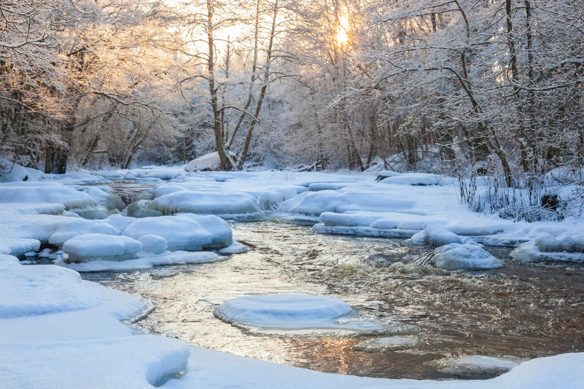 Deicing salt can cause pollution of water sources