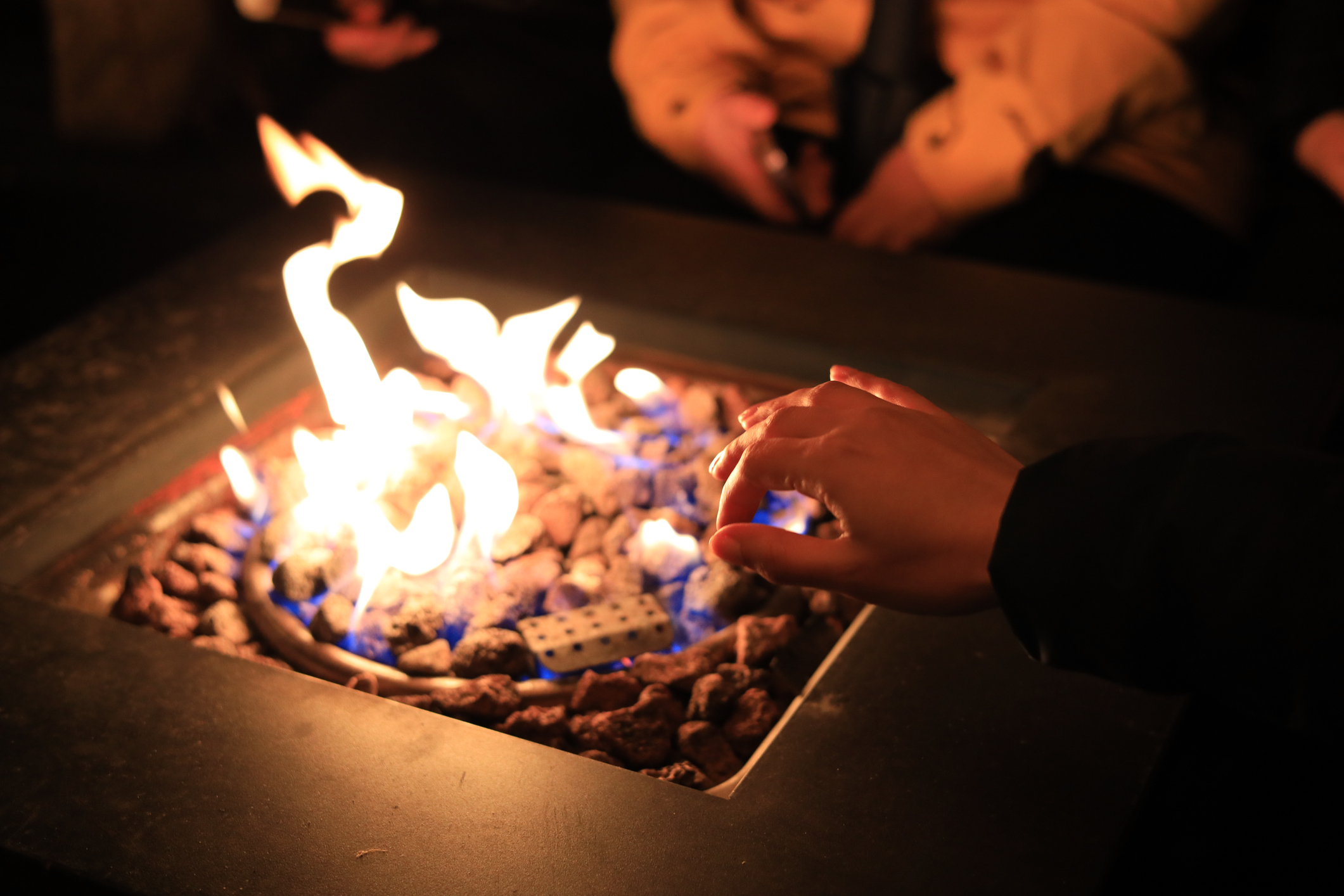 A firepit is a great way to provide a gathering space for church staff and congregation. 