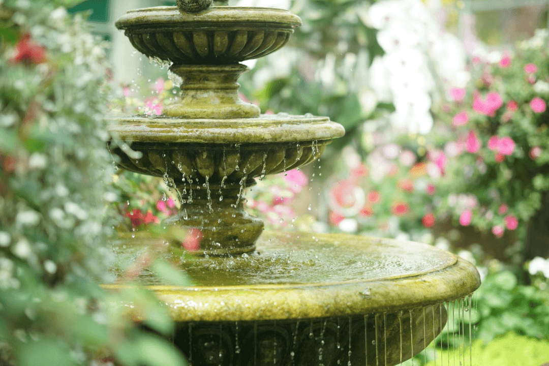 Adding a water feature to your commercial landscape can be soothing and inviting. 