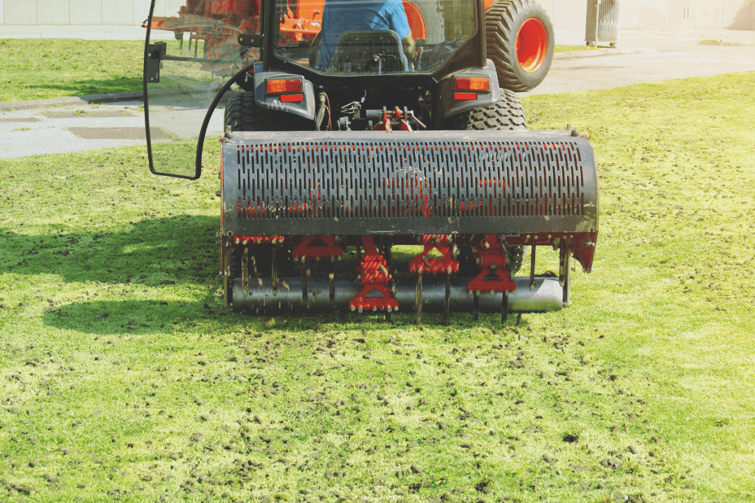 What is lawn aeration?