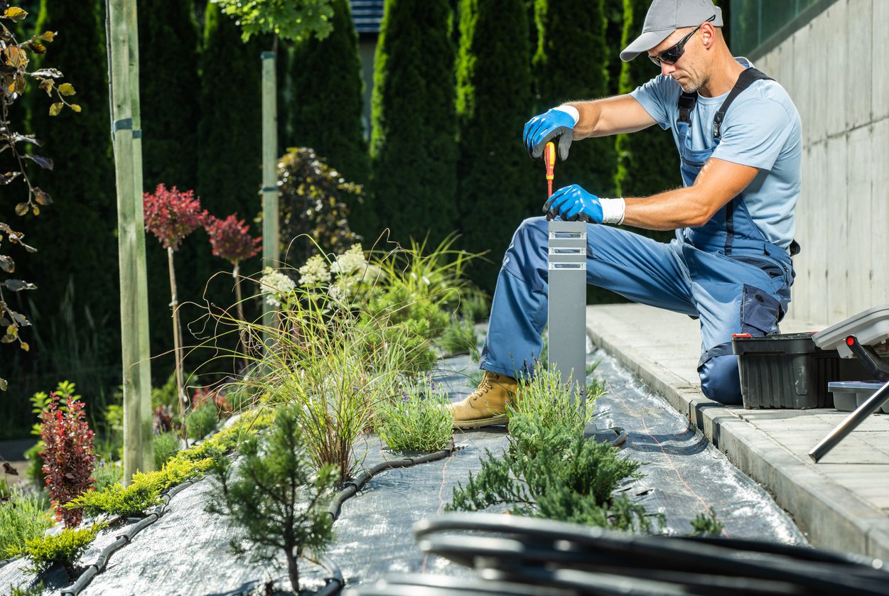 Install outdoor lighting to ensure safe walkways for loved ones, customers and or employees. 